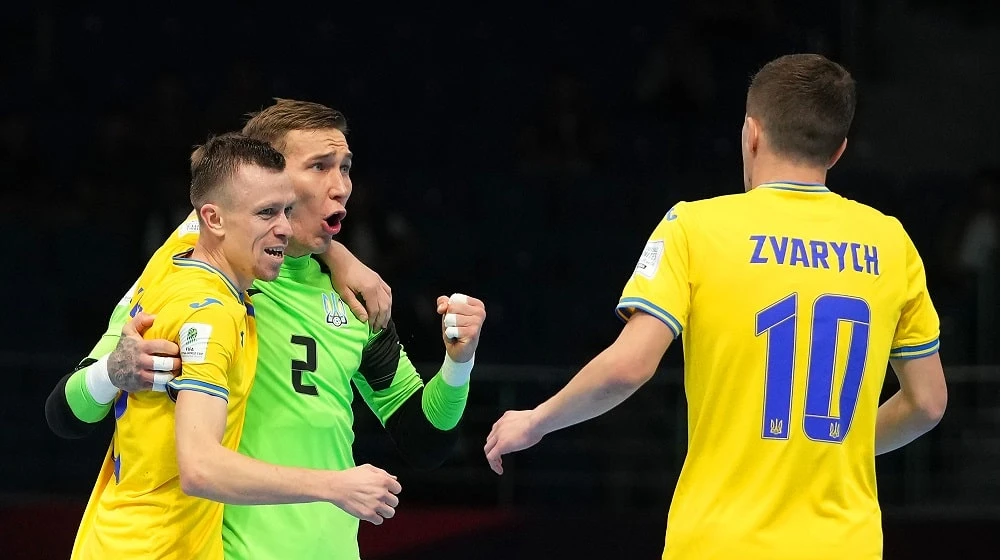 Україна перемогла Венесуелу та вперше за 28 років вийшла до півфіналу чемпіонату світу з футзалу